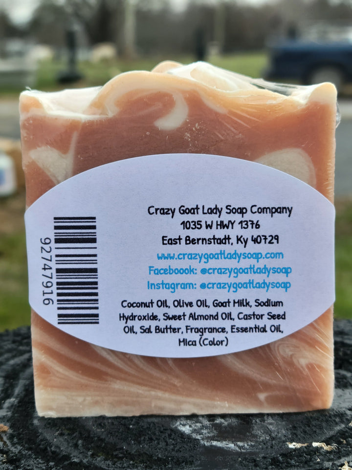 Birch Cedarwood Goat Milk Soap - Handmade, Natural & Moisturizing for Sensitive Skin