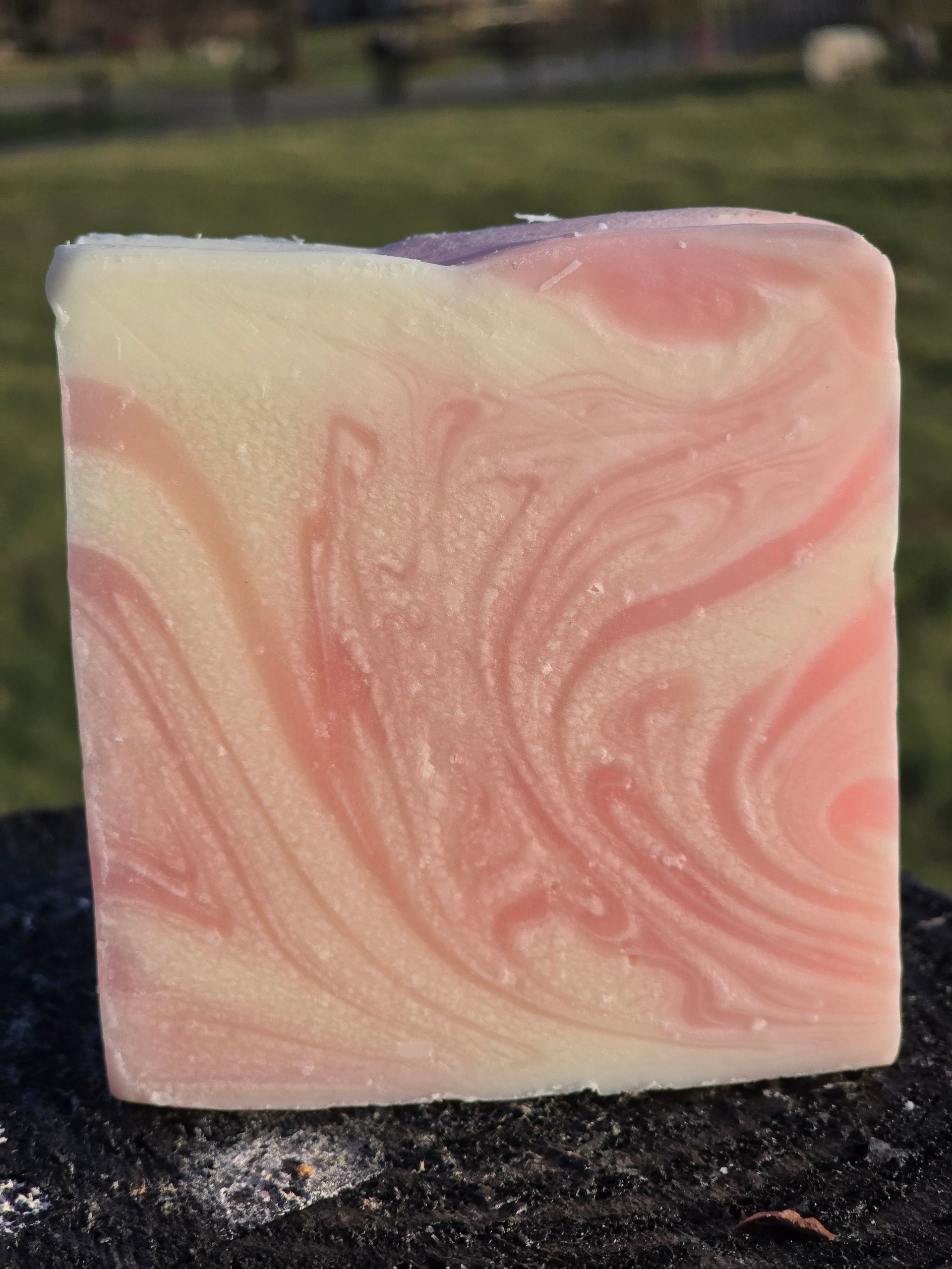 Forever Love Goat Milk Soap - Handmade for Dry Skin, Eczema & Sensitive Skin - Paraben-Free with Natural Essential Oils & Raw Goat Milk