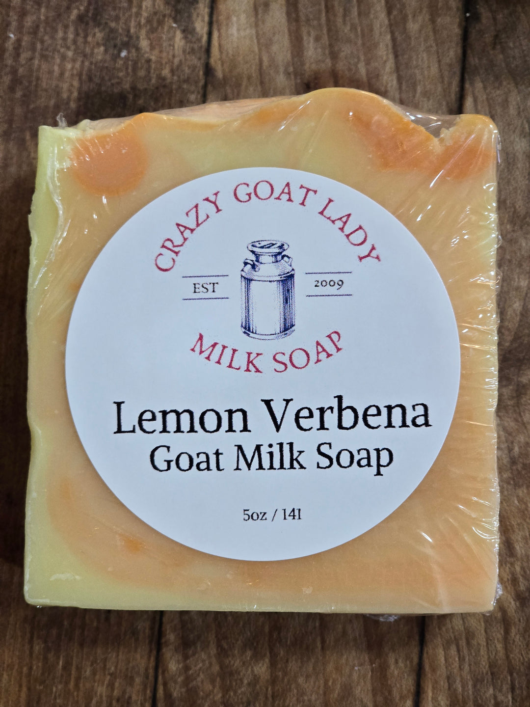 Lemon Verbena Goat Milk Soap Bar – Refreshing, All-Natural Skincare