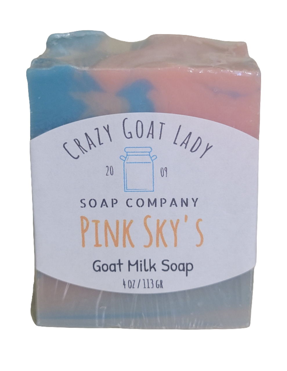 Pink Sky's Handmade Goat Milk Soap - Natural, Paraben-Free Skincare for Sensitive Skin