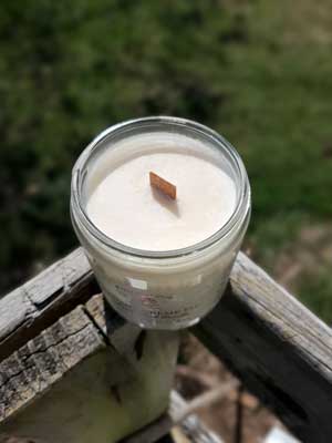 Banana Nut Bread Wood Wick Candle
