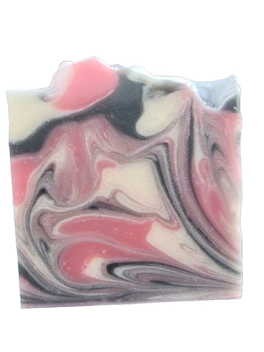 Black Raspberry Vanilla Handmade Goat Milk Soap - Moisturizing & Paraben-Free for Sensitive Skin